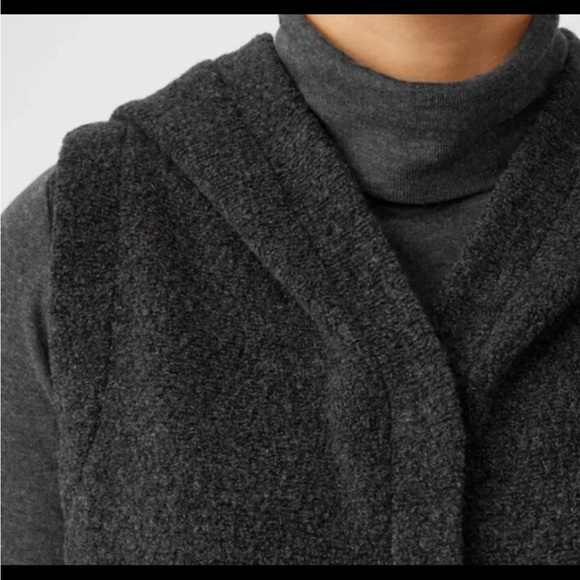 Eileen Fisher  Vest Hooded  XXs - Picture 2 of 8
